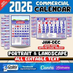 2026 Commercial Calendar