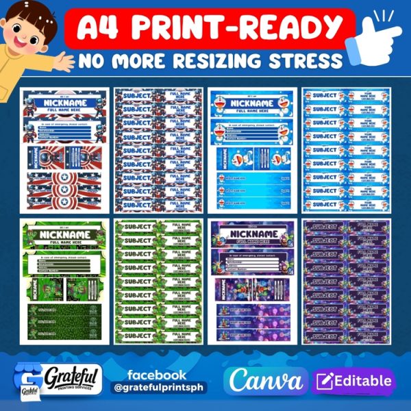 BOYS School Labels Bundle - Image 4