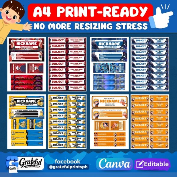 BOYS School Labels Bundle - Image 5