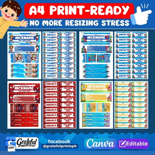 BOYS School Labels Bundle - Image 6