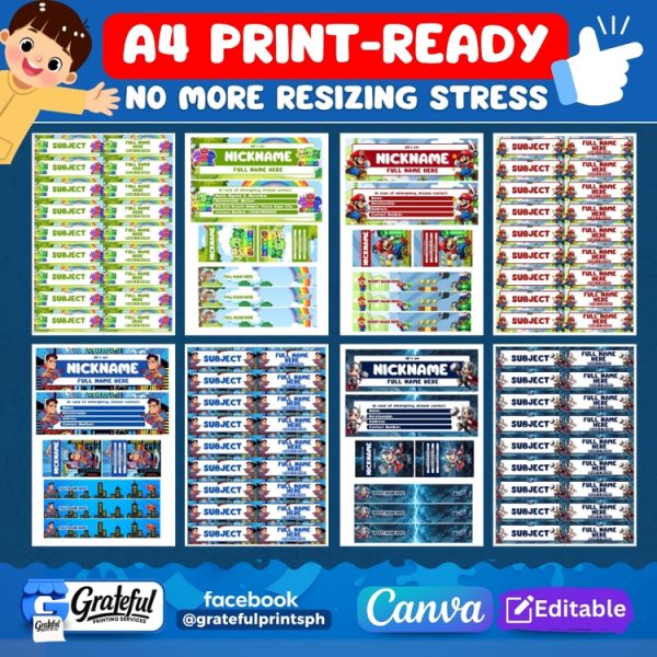 BOYS School Labels Bundle - Image 7
