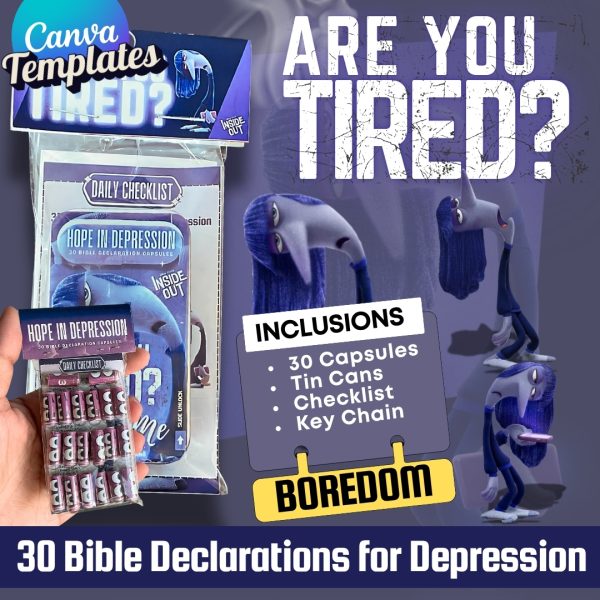 Bible Verse Capsule Canva Templates - Image 8