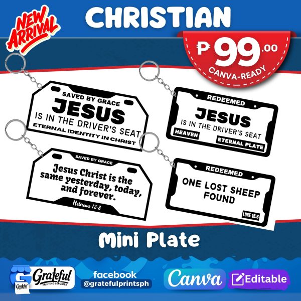 Mini Plate Keychains - Image 9