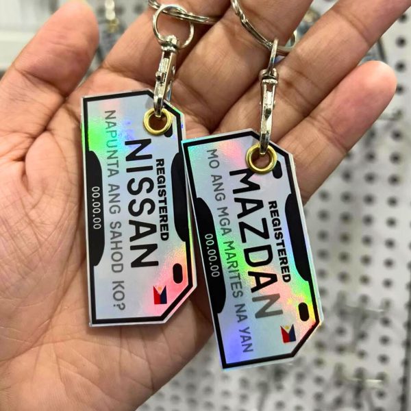 Mini Plate Keychains - Image 2