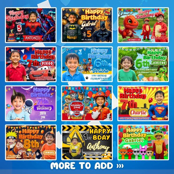 Birthday Tarpaulin - Image 2